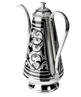 Alternative view of Серебряный заварочный кофейник