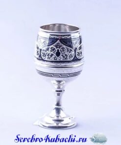 недорогой серебряный бокал