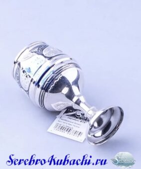 недорогой серебряный бокал