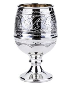 серебряный бокал