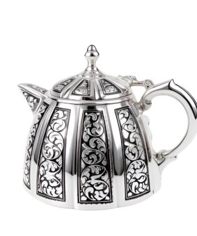 серебряный чайник кубачи