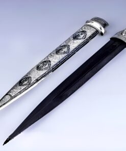 серебряный кубачинский кинжал