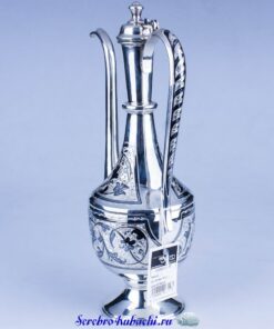 Серебряный коньячный сервиз 13 коньячный серебряный кувшин