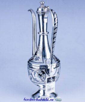 коньячный серебряный кувшин