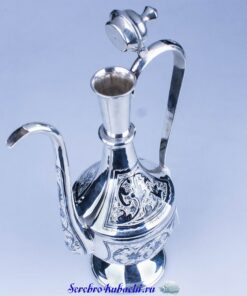 Серебряный коньячный сервиз 12 коньячный серебряный кувшин