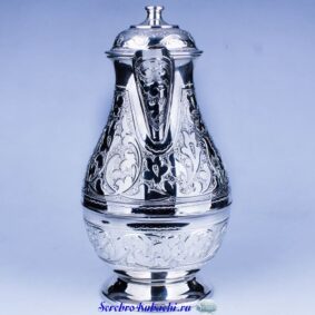 серебряный кувшин кубачи