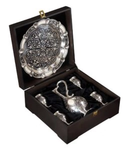 серебряный набор для алкоголя