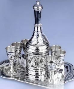 серебряный набор для водки
