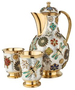 эксклюзивный серебряный набор для воды