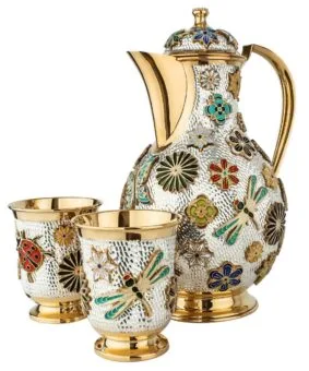 эксклюзивный серебряный набор для воды