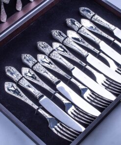 серебряный набор на 6 персон