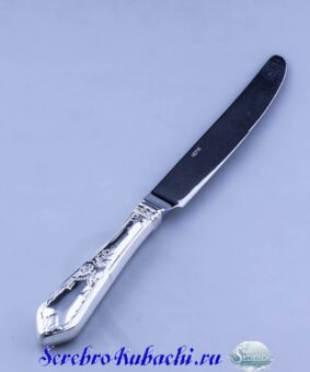 Серебряные столовые приборы 24 предмета 23 серебряный нож