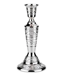 серебряный подсвечник