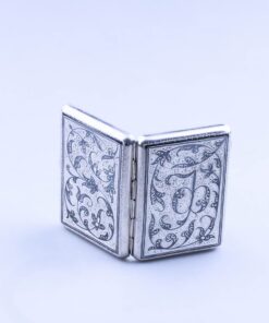 серебряный портсигар