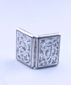 серебряный портсигар