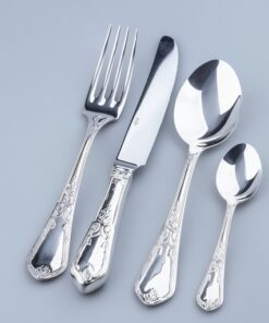 серебряный столовый набор эгоист