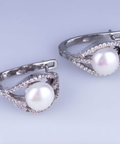 серьги женские серебряные