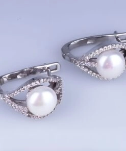 серьги женские серебряные