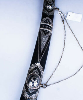 серебряная казачья шашка