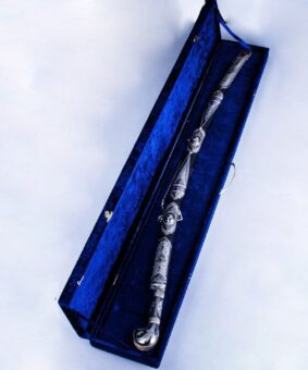 серебряная казачья шашка