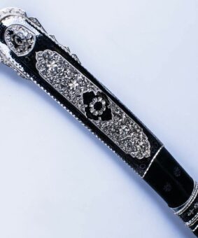 серебряная казачья шашка