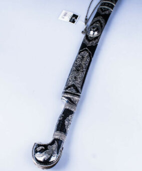 серебряная казачья шашка