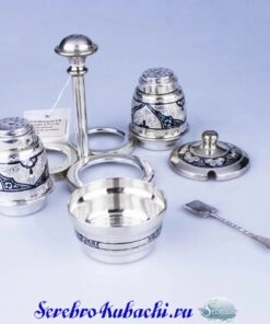 серебряный набор для специй