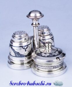 серебряный набор для специй