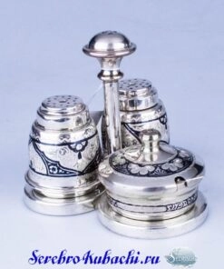серебряный набор для специй
