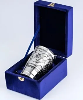 стакан из серебра кубачи