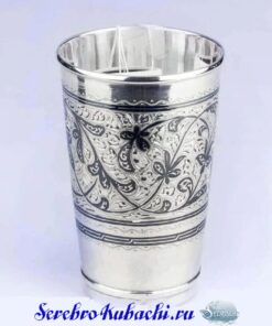 стакан из серебра кубачи