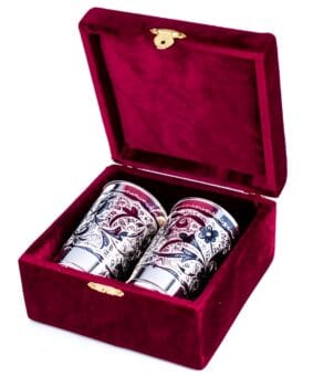 Стаканы серебро Кубачи