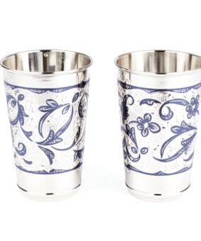 Стаканы серебро Кубачи