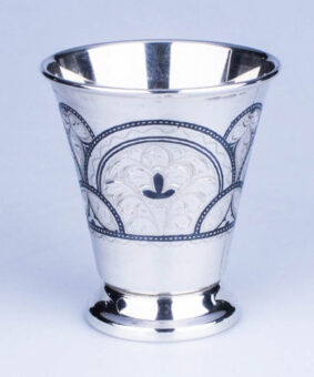 кубачинский серебряный стакан