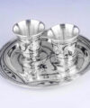 свадебный серебряный набор