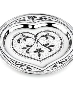 Свадебный серебряный набор