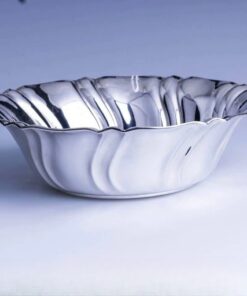 тарелка из серебра глубокая