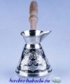 небольшая серебряная турка