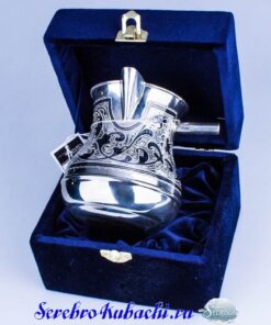 большая серебряная турка