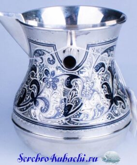 Большая серебряная турка 13 большая серебряная турка
