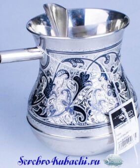 Большая серебряная турка 12 большая серебряная турка