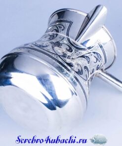 большая серебряная турка