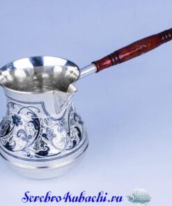 большая серебряная турка