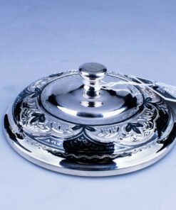 серебряная вазочка для варенья