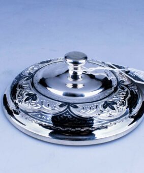 серебряная вазочка для варенья