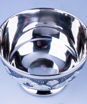 серебряная вазочка для варенья