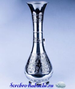 ваза из серебра