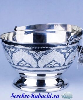 ваза серебро кубачи