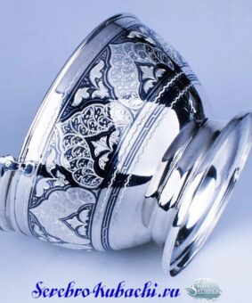 ваза серебро кубачи