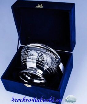 ваза серебро кубачи